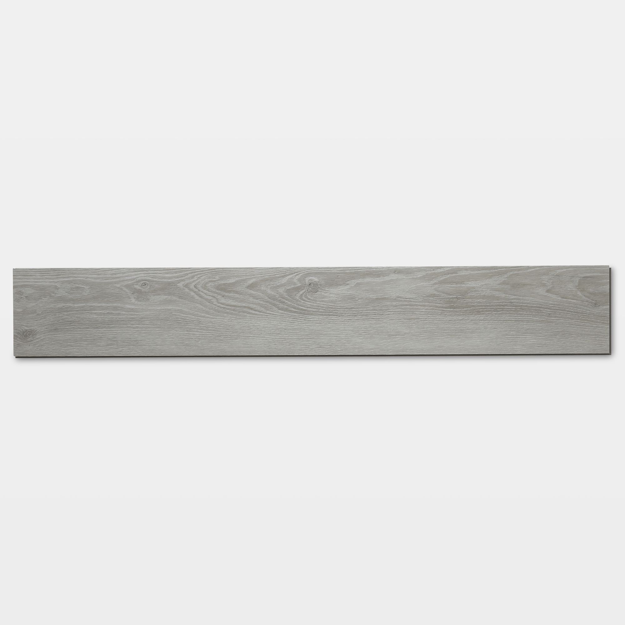 Jazy Grey Wood effect Click vinyl Flooring Sample DIY at B&Q