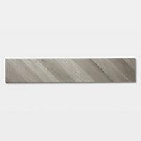 Jazy Grey Wood effect Click vinyl Flooring Sample