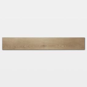 Jazy Natural Oak Wood effect Click fitting system Planks, Sample