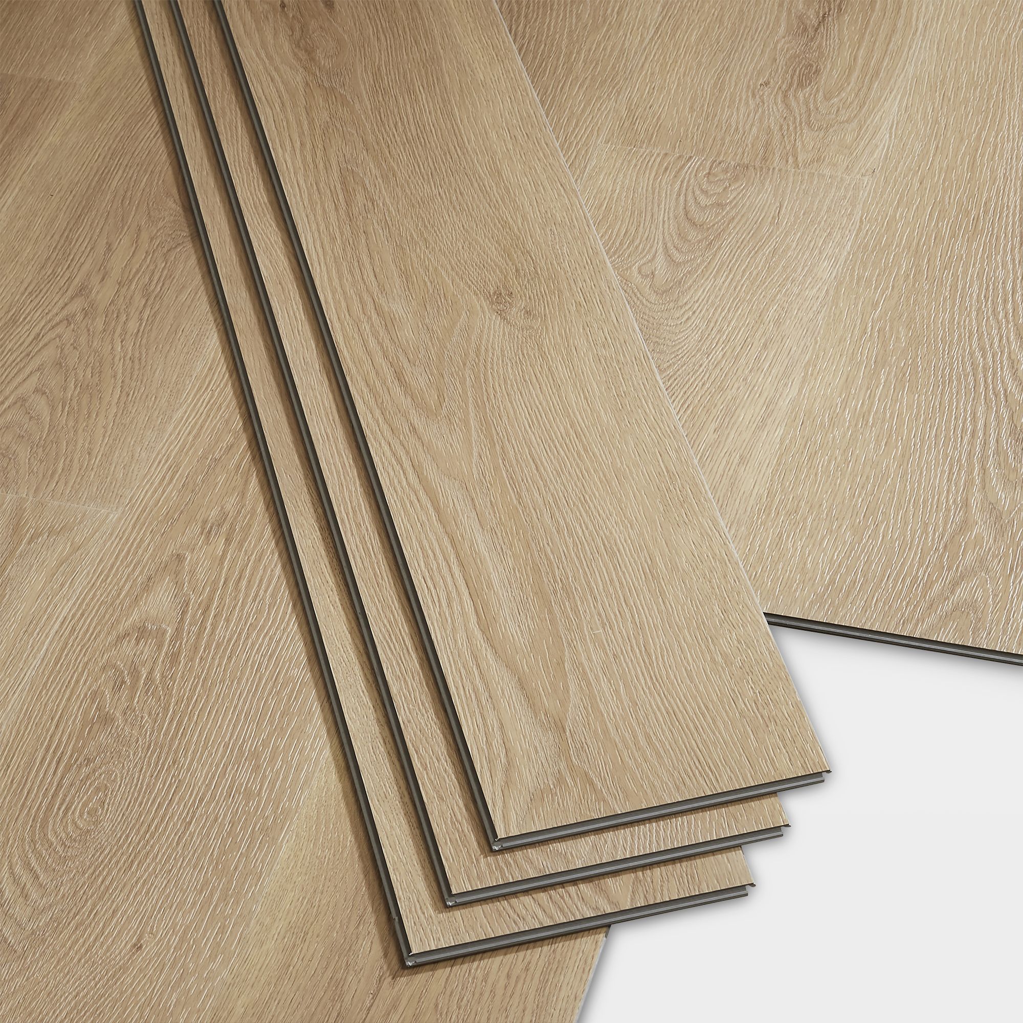 Jazy Natural Wood effect Click vinyl Flooring Sample