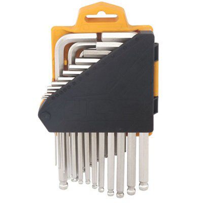 JCB 25 piece Steel Hex keys Set