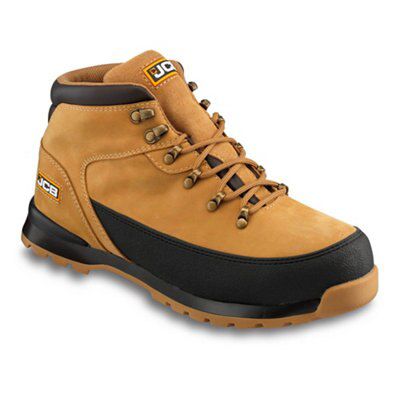 JCB 3CX Honey Safety boots Size 6 DIY at B Q