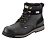 JCB 5CX Black Safety boots, Size 8