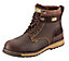 JCB 5CX Brown Safety boots, Size 11
