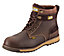 JCB 5CX Brown Safety boots, Size 12
