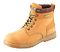 JCB 5CX Honey Safety boots, Size 11