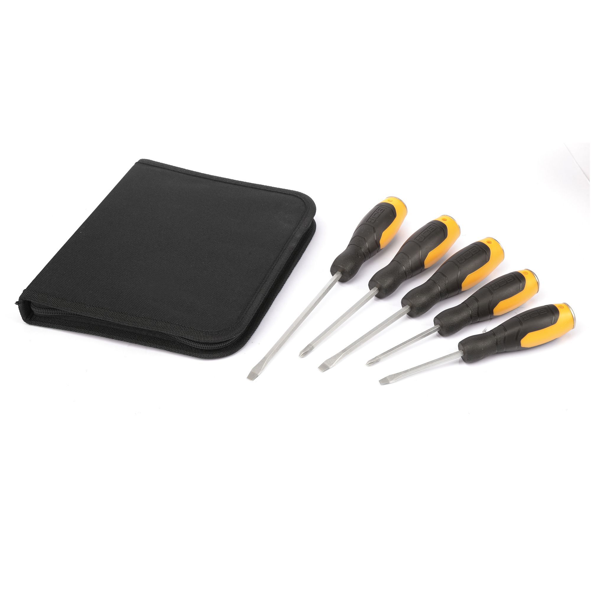 JCB 6 Piece Screwdriver Set Mixed Screwdriver Set | DIY At B&Q