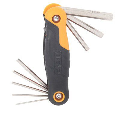 JCB 8 piece Steel Hex keys Set