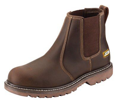 JCB Agmaster Pro Dealer Tan Dealer boots, Size 8 | DIY at B&Q