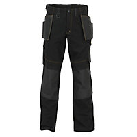 JCB Cheadle Trade Black Trousers, W36" L35"