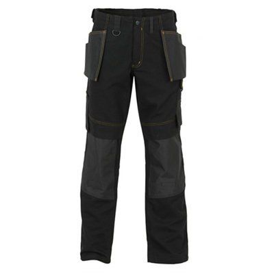 JCB Cheadle Trade Black Trousers, W38