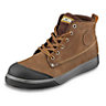 JCB Hiker Tan Safety trainers, Size 10