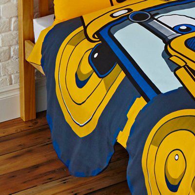 JCB Joey Yellow Single Bedding set