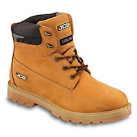 JCB Protector Honey Safety boots, Size 10