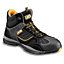 JCB Rock Black Safety boots, Size 8