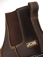 JCB Tan Agmaster Pro Dealer Dealer boots, Size 6