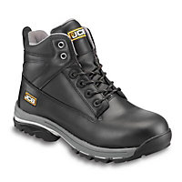 JCB Workmax Black Safety boots, Size 6