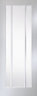 Jeld-Wen 3 Lite Patterned Glazed White Internal Door, (H)1981mm (W)762mm (T)35mm