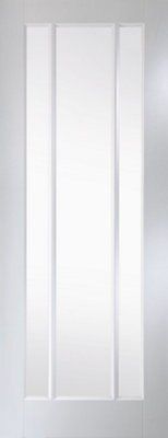 Jeld-Wen 3 panel Patterned White Internal Door, (H)1981mm (W)686mm (T)35mm