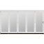 Jeld-Wen Bedgebury Clear Glazed White Hardwood Reversible External Folding Patio door, (H)2094mm (W)3594mm