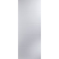 Jeld-Wen Linea Solid core Flush White Smooth Internal Door, (H)1981mm (W)686mm (T)35mm