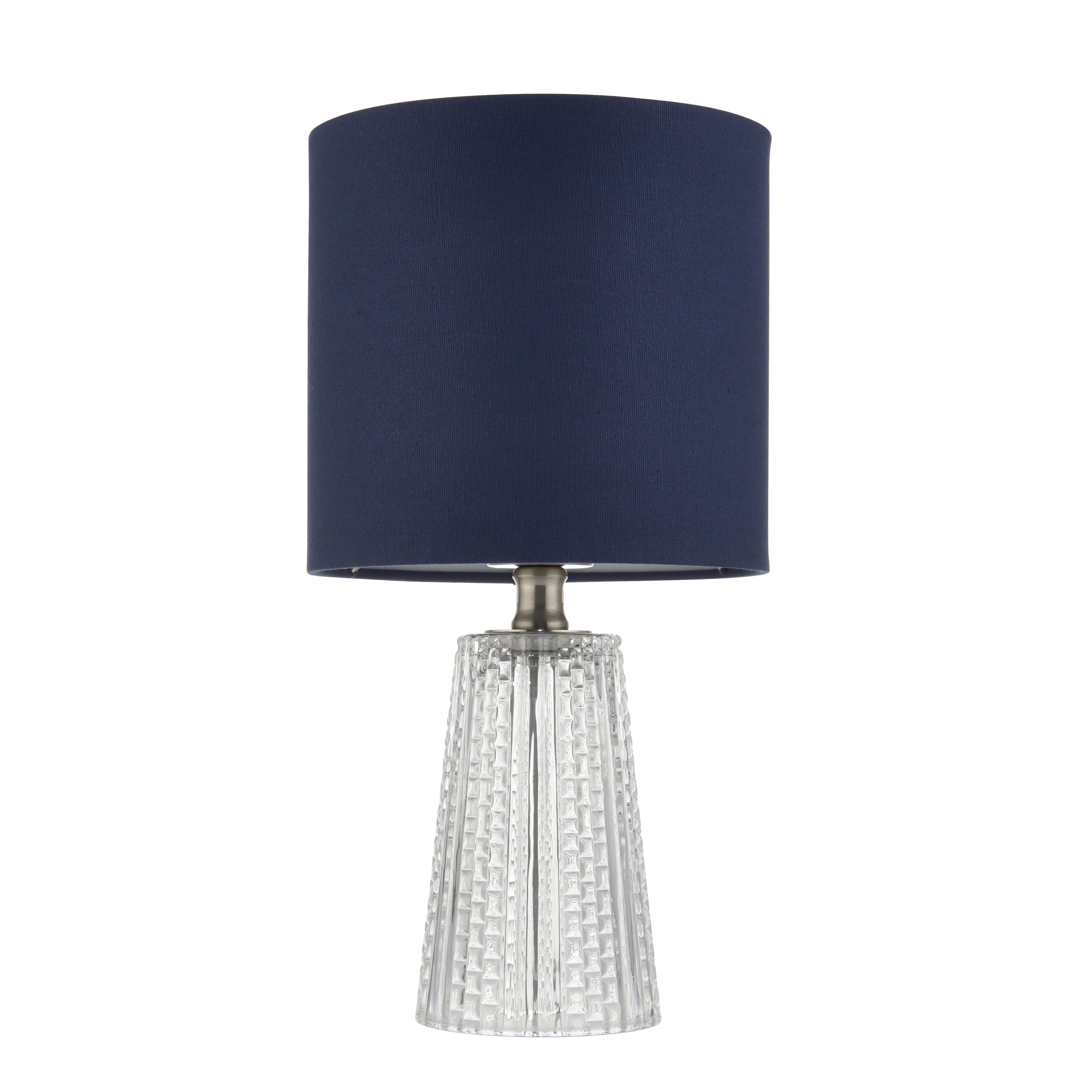 Jewel Decorative Clear Cone Table lamp
