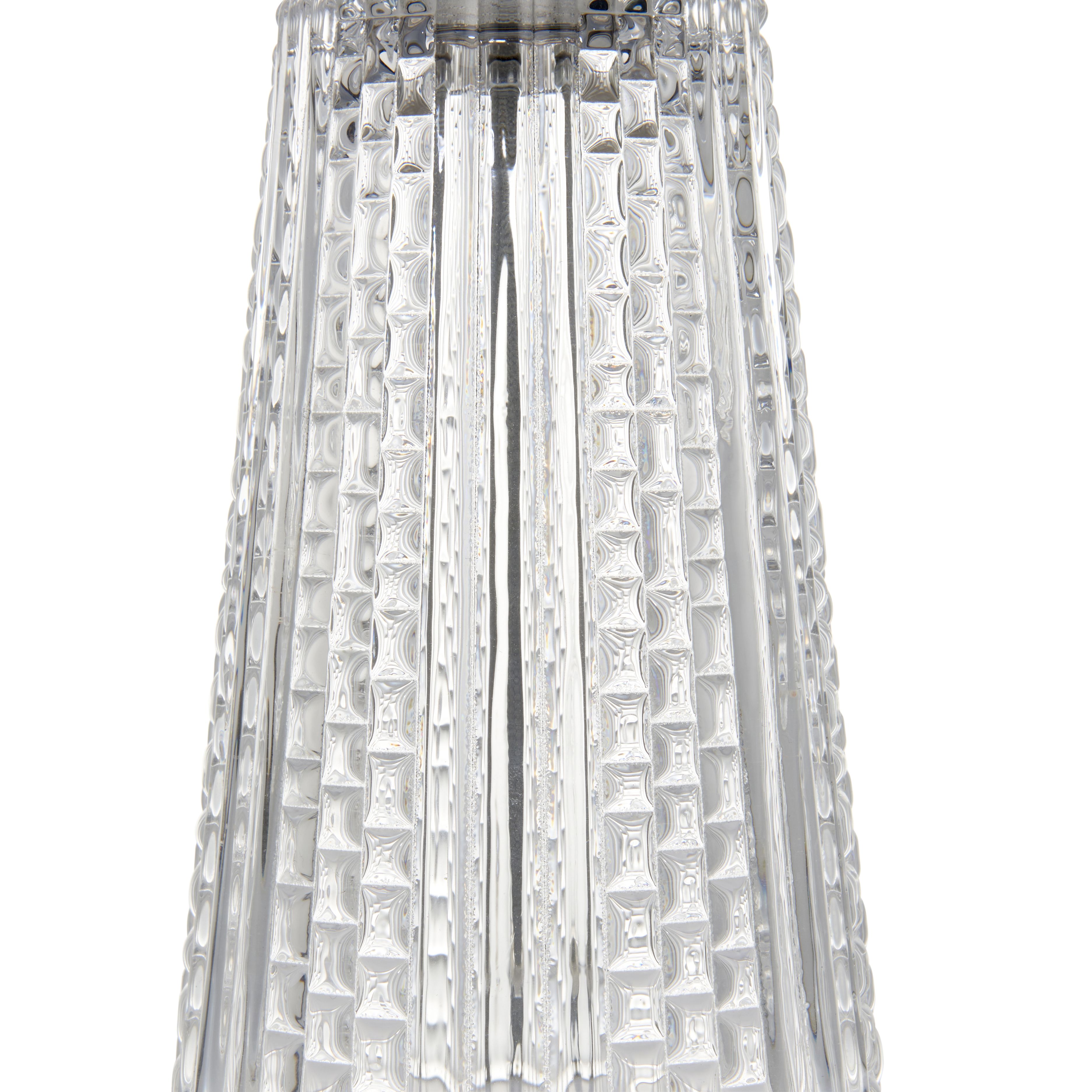 Jewel Decorative Clear Cone Table lamp