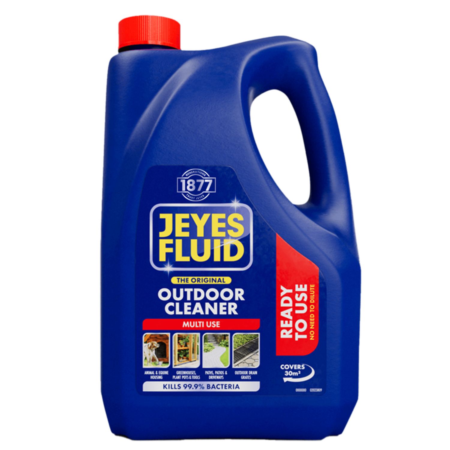 Jeyes 4-in-1 Disinfectant, 4L Bottle