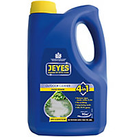 Jeyes 4 in 1 Outdoor cleaning, driveways, paths, decking, patio, outdoor furniture, outdoor drains, greenhouse, animal housing/equine & plant pots/tools Patio cleaner, 2L Bottle