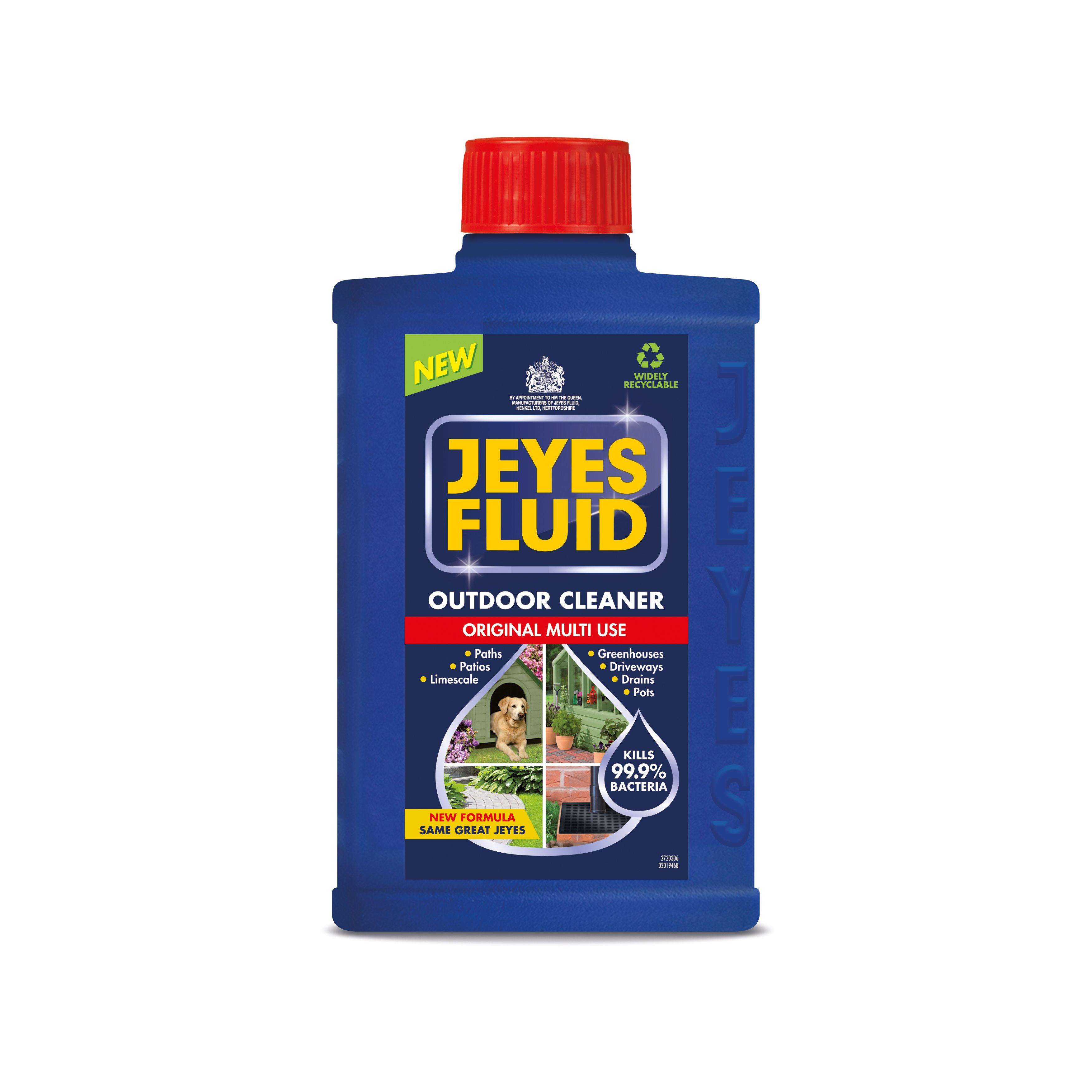 Jeyes Fluid Unfragranced Anti-bacterial Disinfectant, 1L