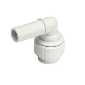 JG Speedfit Push-fit 90° Stem Pipe elbow (Dia)15mm