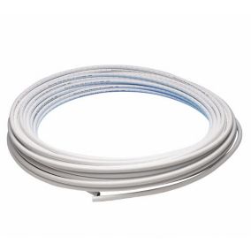 JG Speedfit White Cross-linked polyethylene (PE-X) Push-fit Barrier pipe (L)25m (Dia)10mm