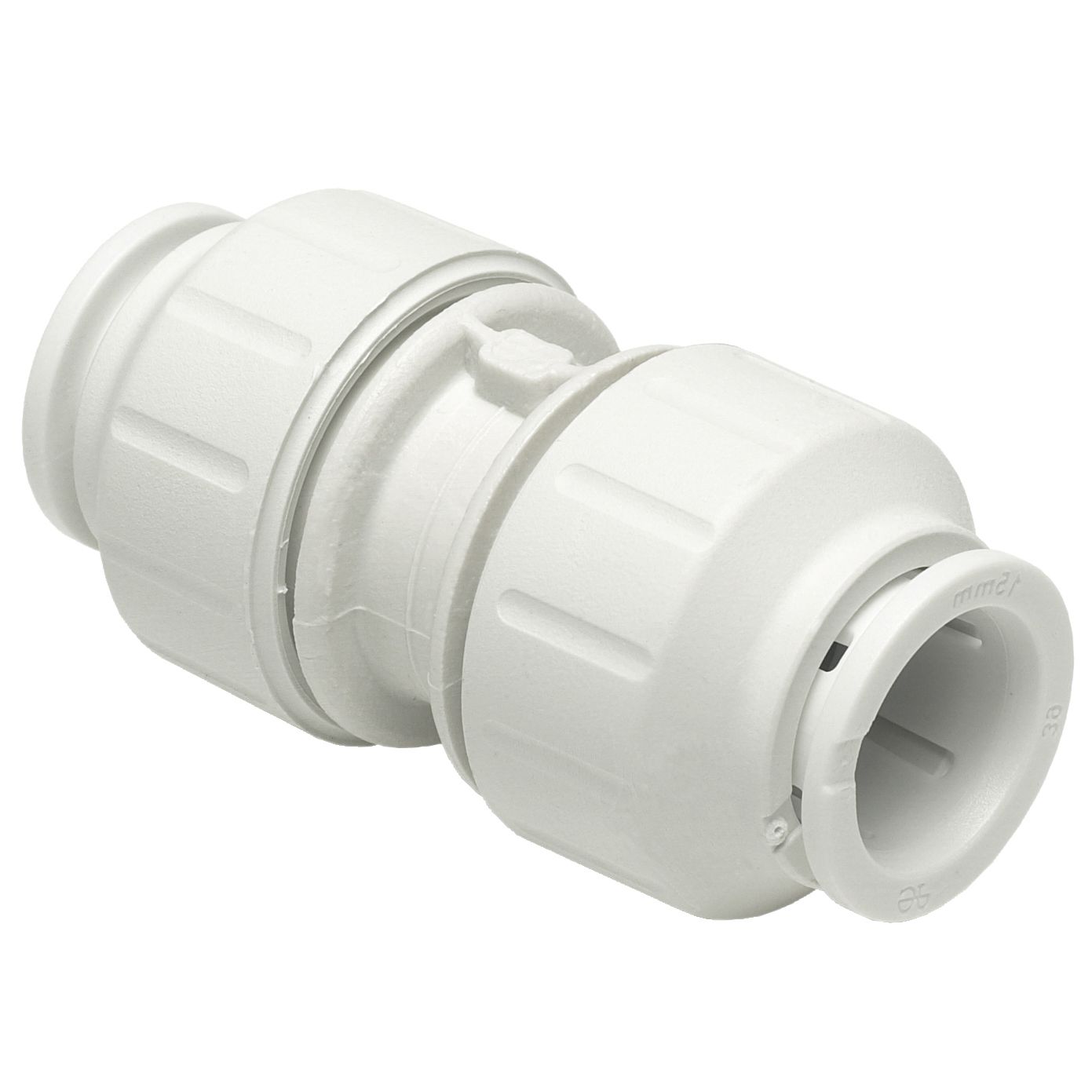 JG Speedfit White Straight Connector (Dia)22mm
