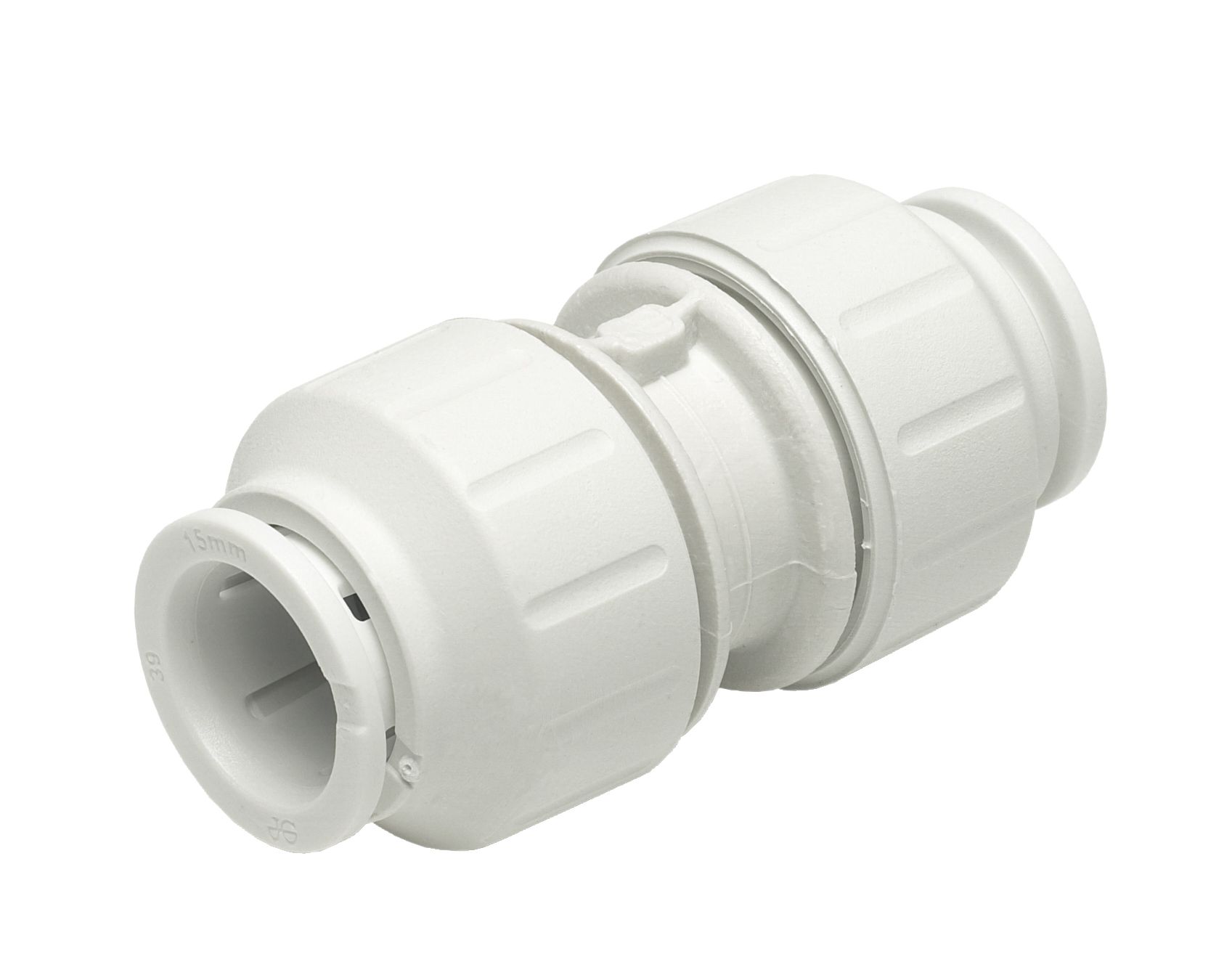 JG Speedfit White Straight Coupler (Dia)22mm, Pack of 5