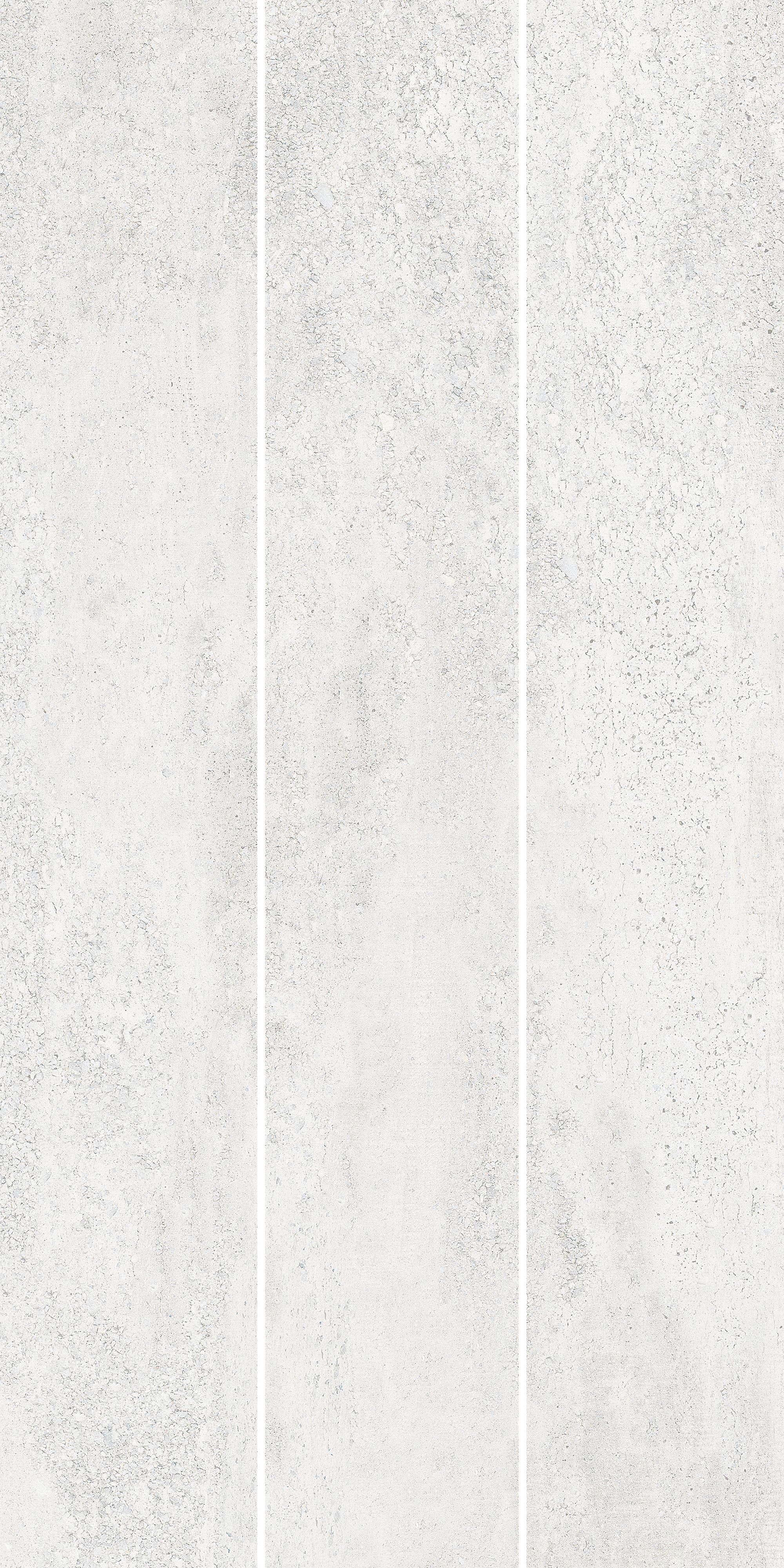 Johnson Tiles Ashlar Weathered White Matt Scored Stone effect Ceramic Indoor Wall Tile Sample