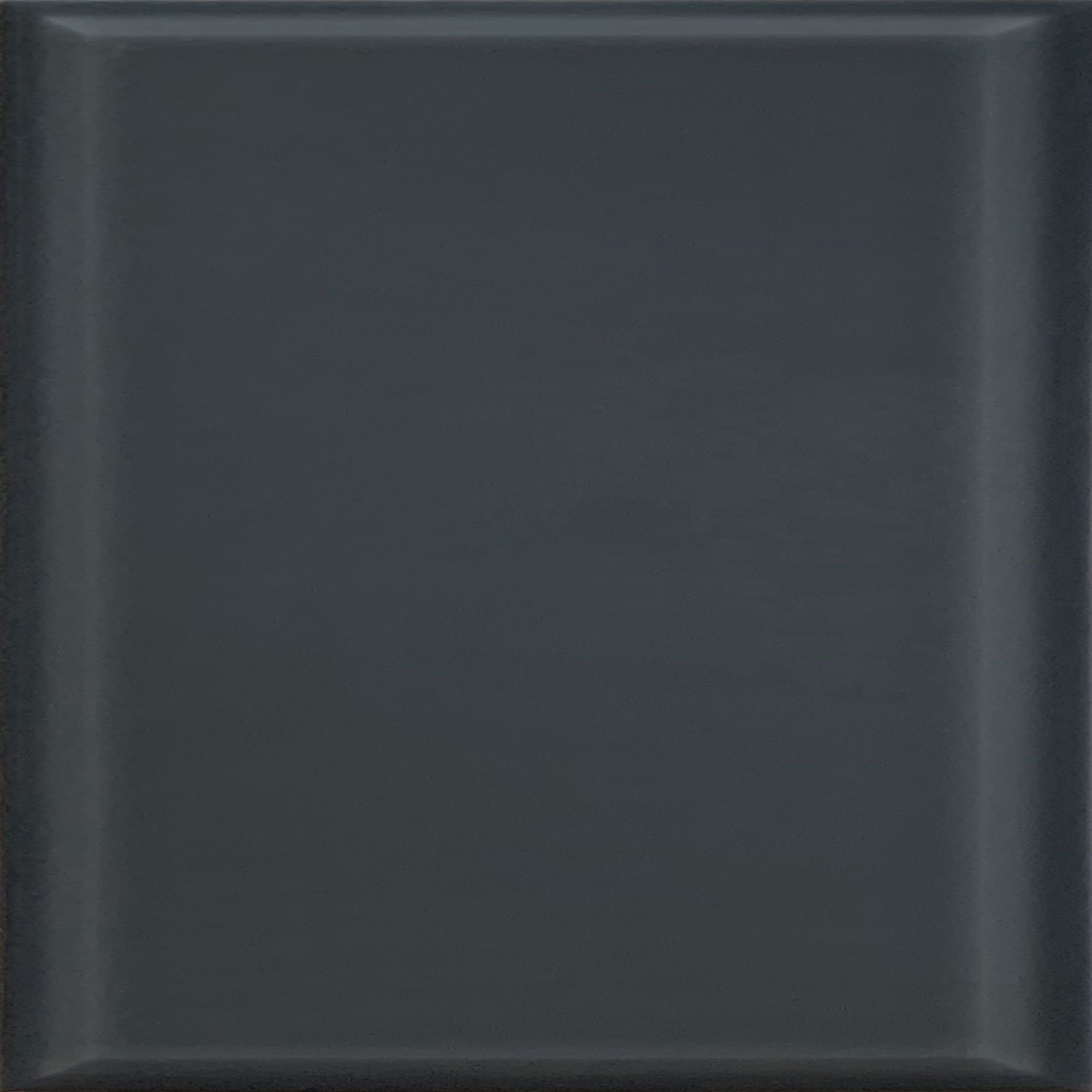 Johnson Tiles Bevel Graphite Gloss Ceramic Indoor Wall & floor Tile Sample