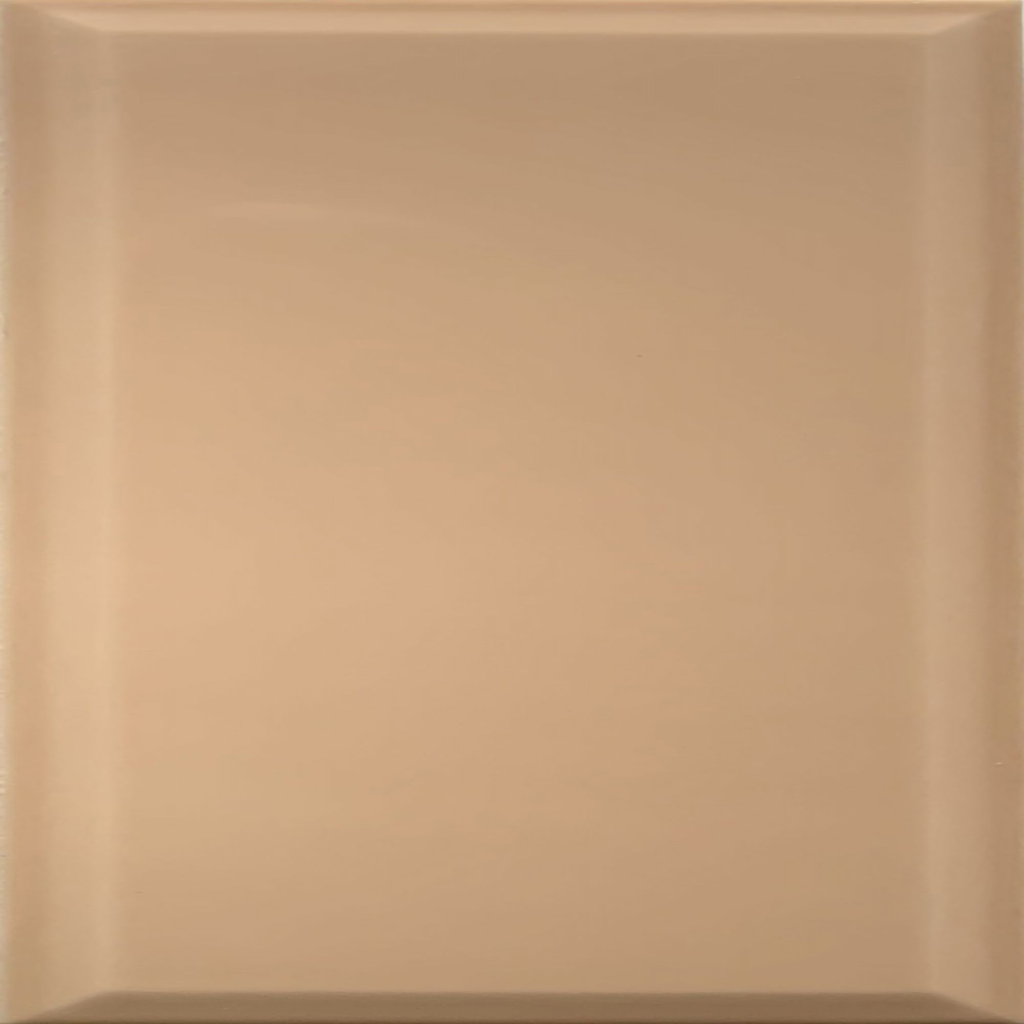 Johnson Tiles Bevel Sahara Gloss Ceramic Indoor Wall Tile, Pack of 17, (L)400mm (W)150mm