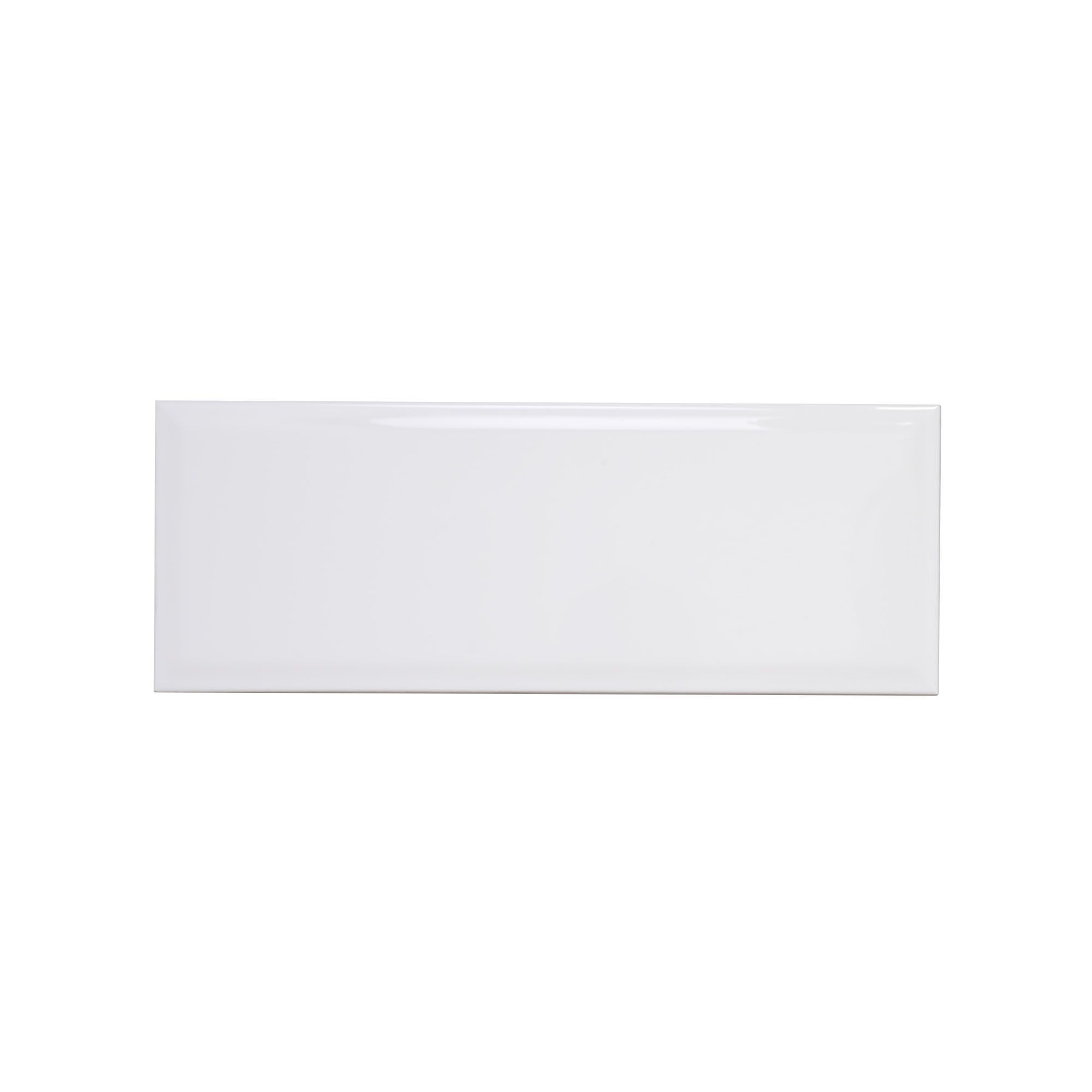 Johnson Tiles Bevel Winter Gloss Ceramic Indoor Wall Tile Sample