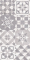 Johnson Tiles Darlington Marble Gloss Patterned Marble effect Ceramic Wall Tile Sample