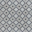Johnson Tiles Grey Matt Concrete effect Porcelain Wall & floor Tile Sample