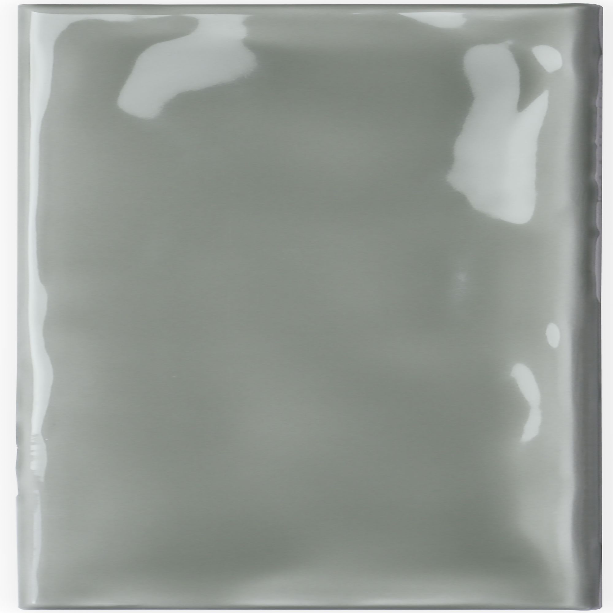 Johnson Tiles Iris Green Gloss Ceramic Indoor Wall Tile Sample