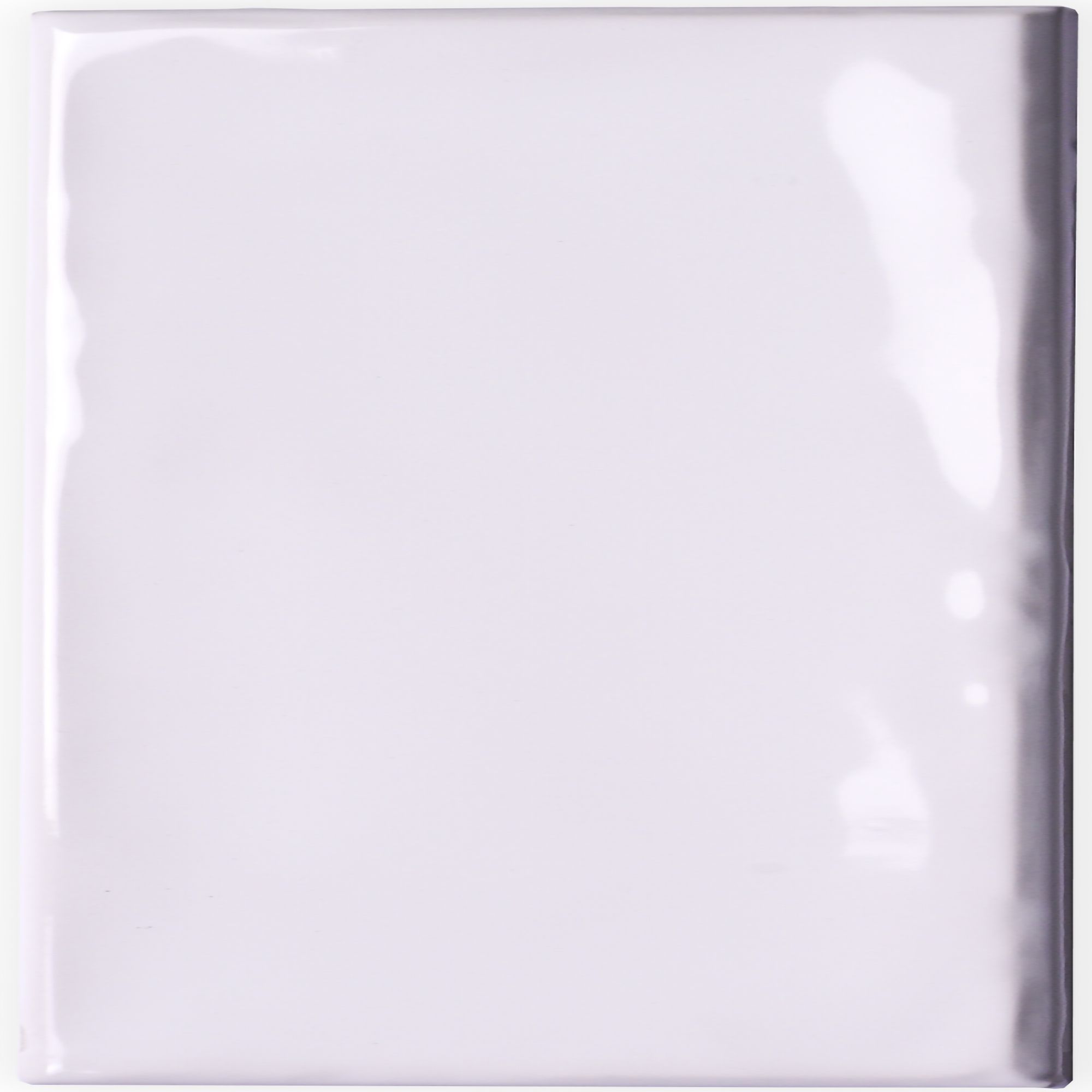 Johnson Tiles Iris White Gloss Ceramic Indoor Wall Tile, Pack of 54, (L)245mm (W)75mm