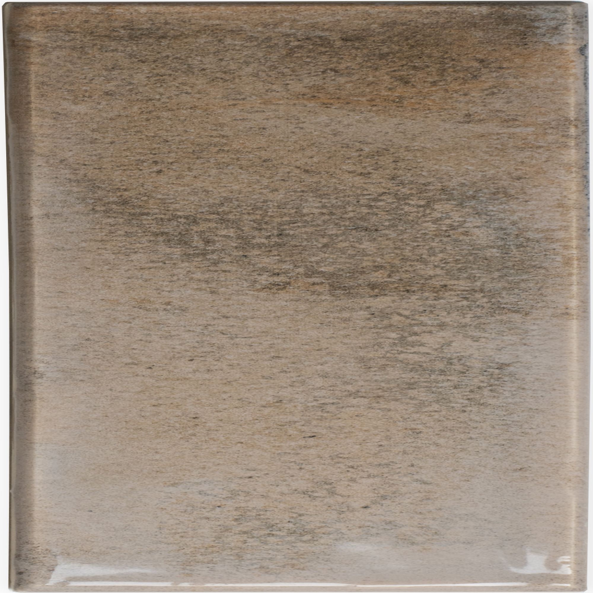 Johnson Tiles Maya Terracotta Gloss Ceramic Indoor Wall Tile, (L)245mm (W)75mm, 0.99m²