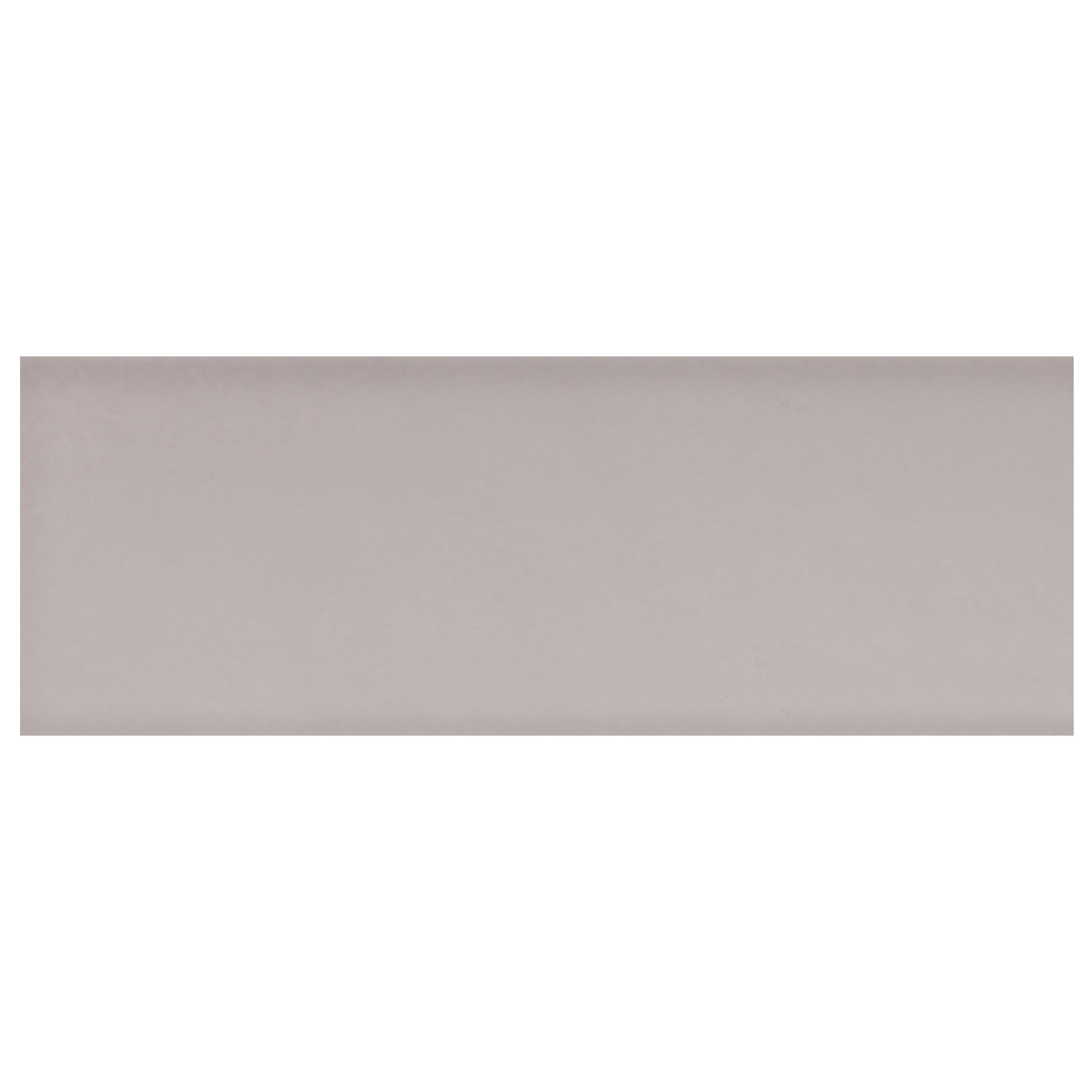 Johnson Tiles Mayfair Light grey Gloss Plain Ceramic Indoor Wall tile, Pack of 54, (L)245mm (W)75mm