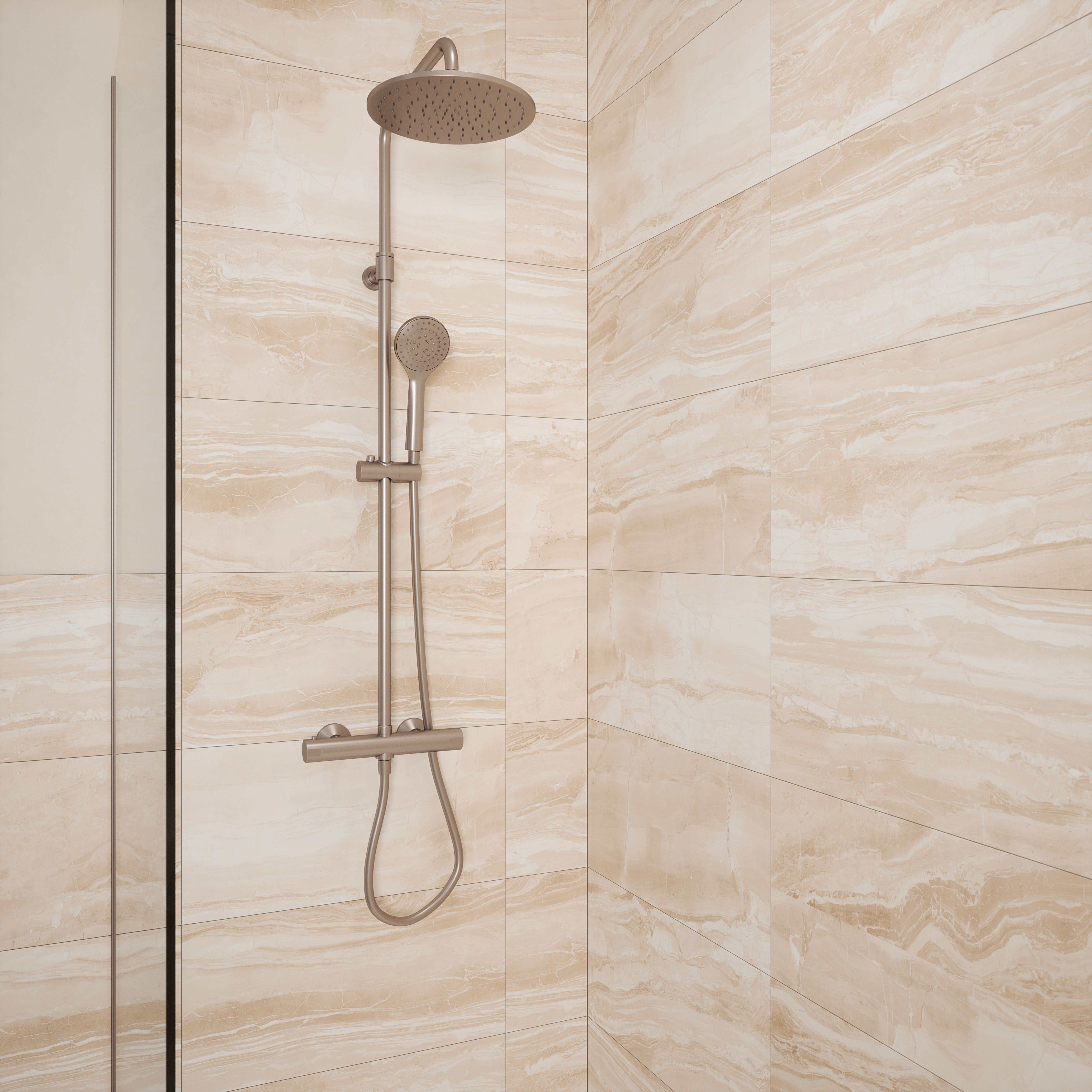 Johnson Tiles Orkney Beige Ceramic Wall & floor Tile Sample