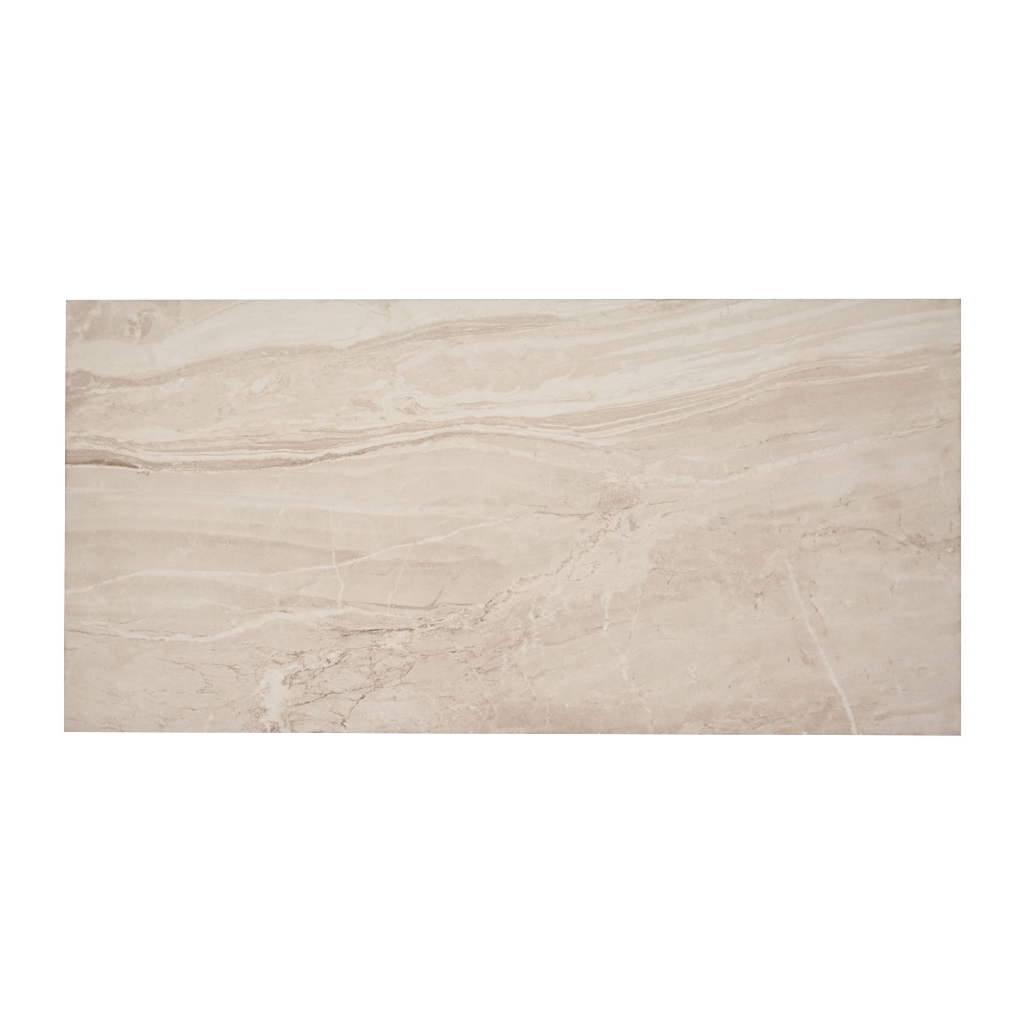 Johnson Tiles Orkney Beige Matt Stone effect Ceramic Indoor Wall & floor Tile Sample