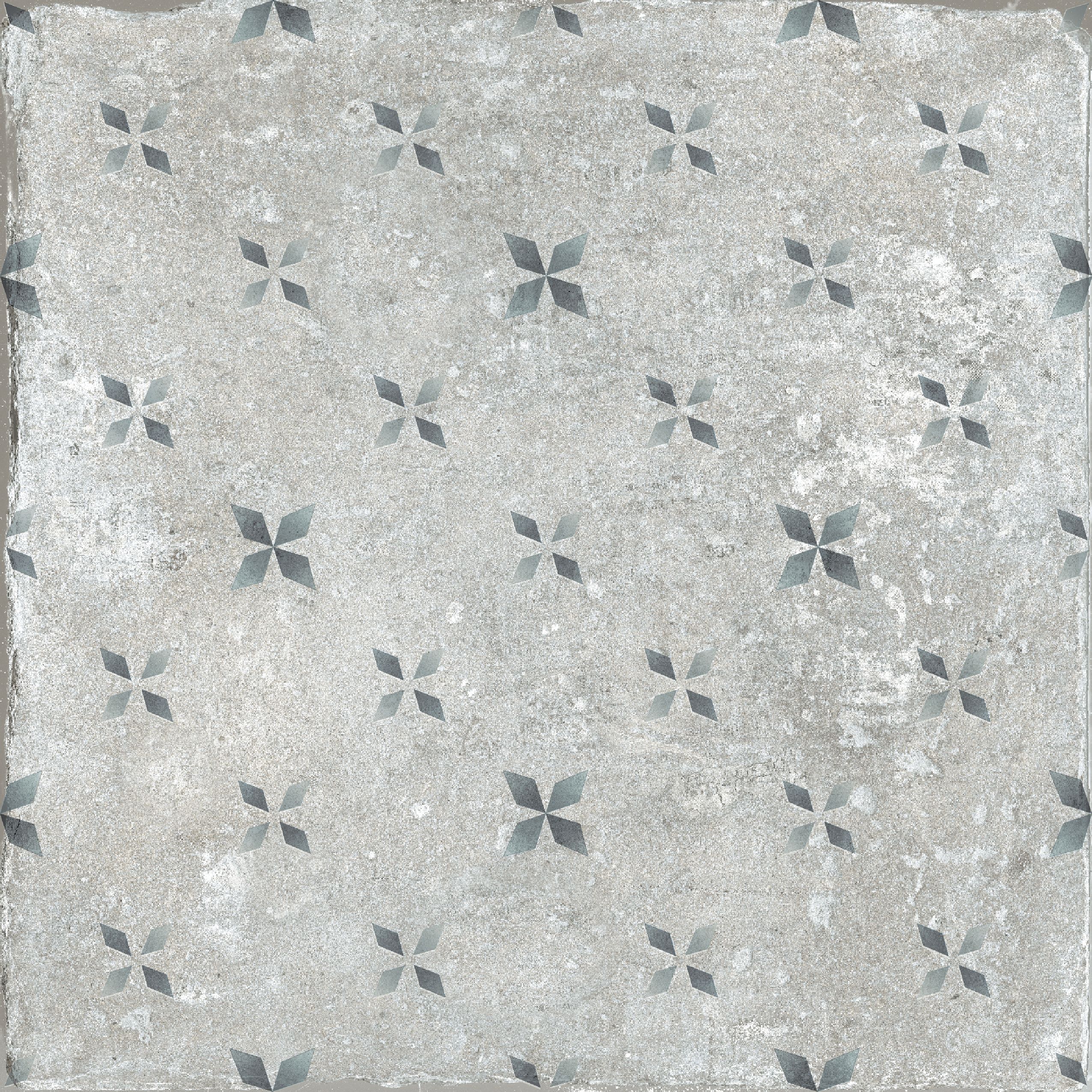 Johnson Tiles Savoy Matt Décor Concrete effect Textured Porcelain Indoor Wall Tile, (L)200mm (W)200mm, 1.04m²