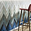 Johnson Tiles South Bank Dusk Gloss Ceramic Wall Tile Sample