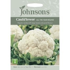 Johnsons All the Year Round Cauliflower Seeds