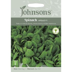 Johnsons Apollo F1 Spinach Seeds